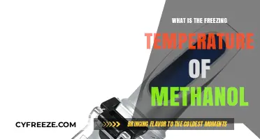 Understanding Methanol's Freezing Point: A Comprehensive Guide to Its Temperature