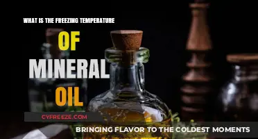 Understanding Mineral Oil's Freezing Point: A Comprehensive Guide