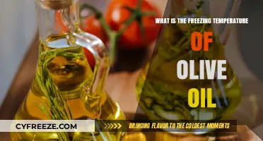 Understanding Olive Oil's Freezing Point: A Comprehensive Guide