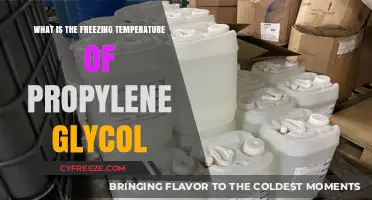 Understanding Propylene Glycol: Its Freezing Point and Applications