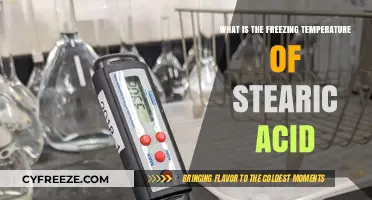Understanding the Freezing Point of Stearic Acid: A Comprehensive Guide