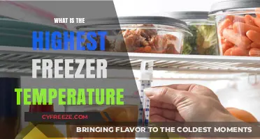 Optimal Freezer Temperature: What's the Highest Setting for Food Safety?