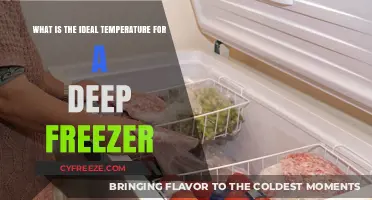 Optimal Deep Freezer Temperature: Preserving Food Safely and Efficiently