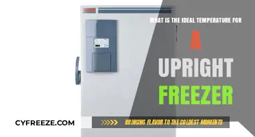 Optimal Upright Freezer Temperature: A Guide to Perfect Food Preservation