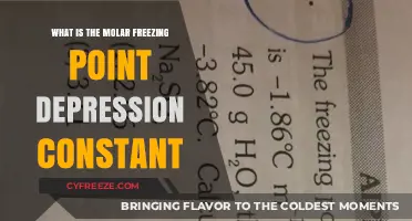 Understanding the Molar Freezing Point Depression Constant in Chemistry
