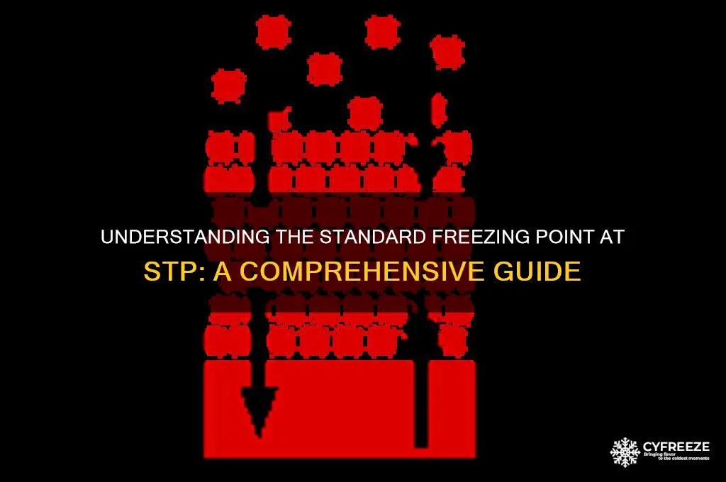 what is the normal freezing point of stp
