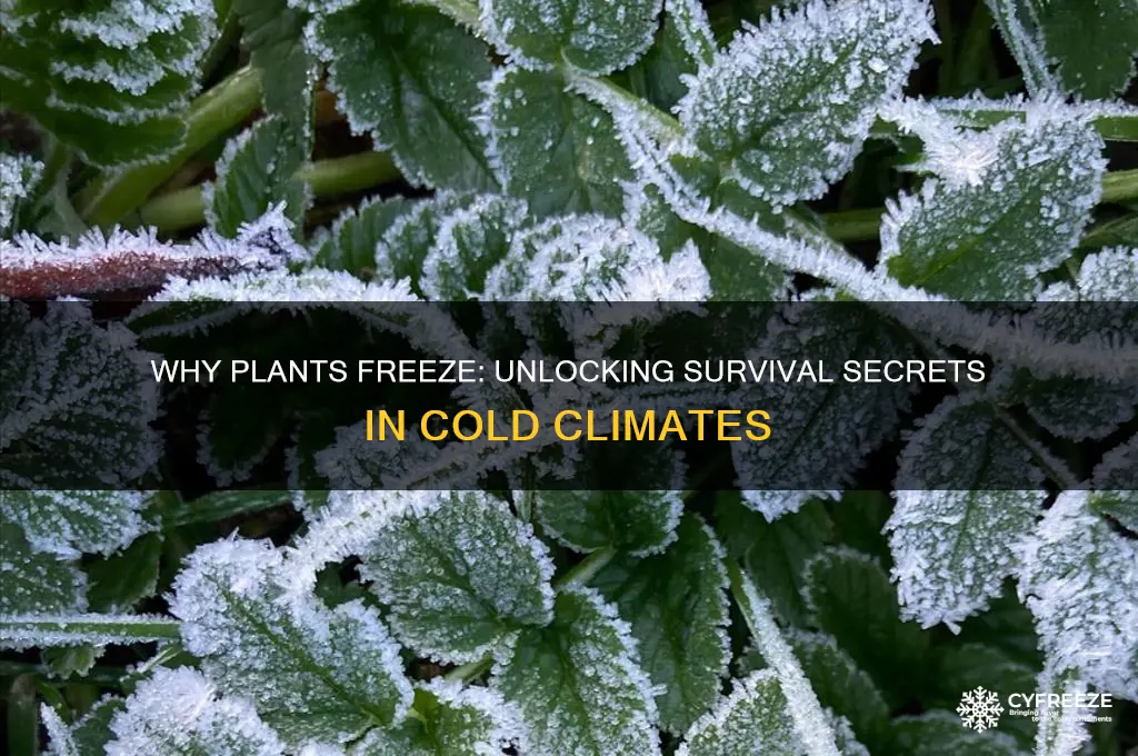 what is the point of freezing for plants