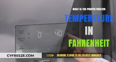 Optimal Freezer Temperature: Fahrenheit Settings for Food Safety & Freshness