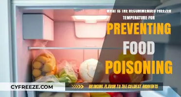 Optimal Freezer Temperature to Safely Prevent Food Poisoning at Home