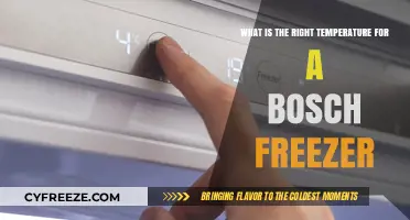 Optimal Bosch Freezer Temperature: A Guide to Perfect Food Preservation