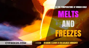 Gold's Melting and Freezing Points: Unveiling the Precious Metal's Transformation Temperatures