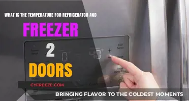 Optimal Refrigerator and Freezer Temperatures for 2-Door Appliances