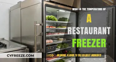 Ideal Restaurant Freezer Temperature: A Guide to Food Safety and Efficiency