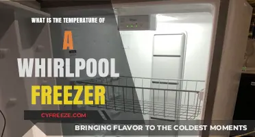 Optimal Cooling: Understanding Your Whirlpool Freezer's Temperature Range