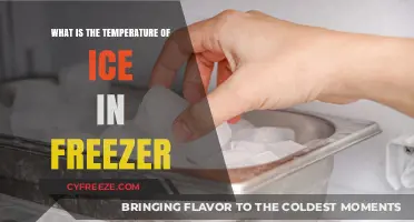 Freezer Ice Temperature: Understanding the Chilling Point of Frozen Water