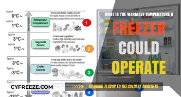 Warmest Freezer Temperature: Exploring the Limits of Cold Storage