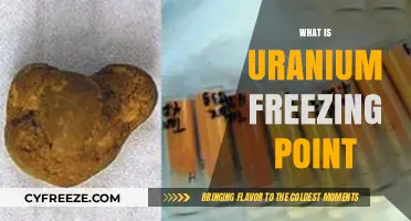 Understanding Uranium's Freezing Point: A Comprehensive Scientific Overview