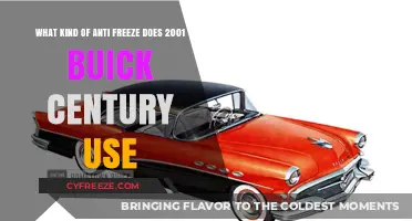 2001 Buick Century Anti-Freeze Type: A Comprehensive Guide