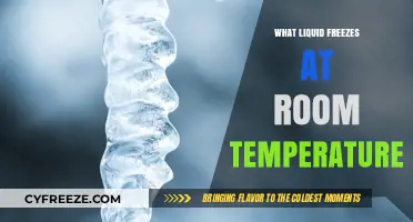 Unusual Liquids That Freeze at Room Temperature: Surprising Science Explained