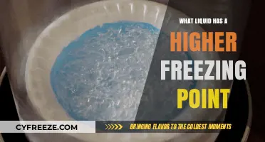 Which Liquid Freezes Faster? Unveiling the Highest Freezing Point