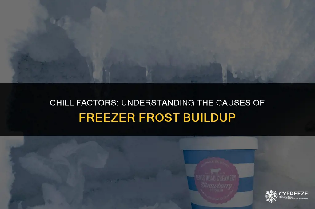 what makes a freezer frost up