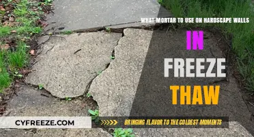 Best Mortar for Hardscape Walls in Freeze-Thaw Climates: Expert Tips