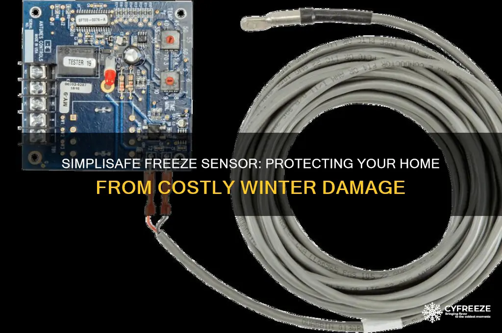 what nis a simlpi safe freeze sensor used for