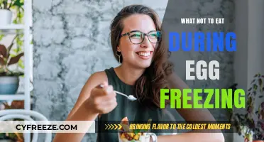 Dietary Do's and Don'ts: Optimizing Your Egg Freezing Journey
