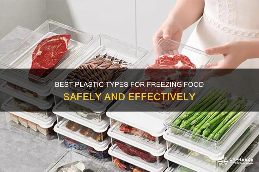 what plastic is used for freezes