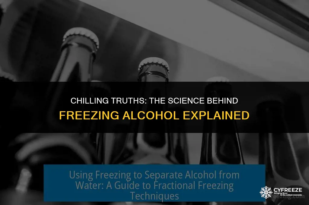 what proof alcohol will freeze