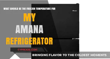 Optimal Freezer Temperature for Your Amana Refrigerator: A Quick Guide