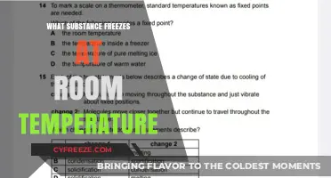Unusual Substances That Surprisingly Freeze at Room Temperature: A Guide