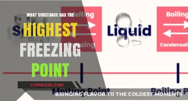 Discovering the Substance with the Highest Freezing Point: A Deep Dive