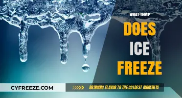 Chilling Insights: The Surprising Temperature Ice Really Freezes At