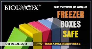 Safe Temperature Limits for Cardboard Freezer Boxes Explained