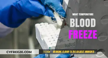At What Temperature Does Blood Freeze? A Chilling Exploration