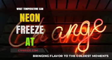 Neon's Freezing Point: Unveiling the Extreme Temperature for Solidification