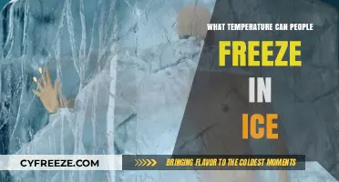 How Cold is Too Cold? Understanding Human Freezing Temperatures in Ice