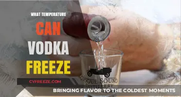 Can Vodka Freeze? Discover the Chilling Point of Your Favorite Spirit