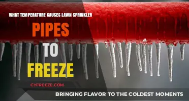 Preventing Frozen Sprinkler Pipes: Understanding Critical Winter Temperatures