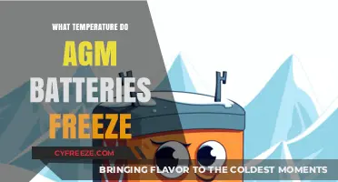 AGM Battery Freezing Point: Understanding Temperature Limits for Optimal Performance