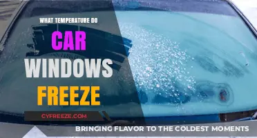 At What Temperature Do Car Windows Freeze and How to Prevent It