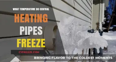 Preventing Frozen Central Heating Pipes: Understanding Critical Temperature Thresholds