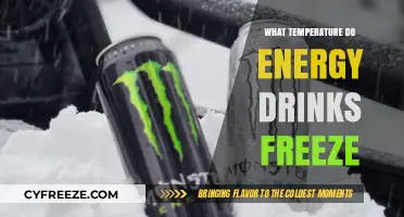 At What Temperature Do Energy Drinks Freeze? A Guide