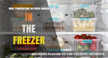 Freezing Point: Understanding Temperatures That Harden Foods in the Freezer
