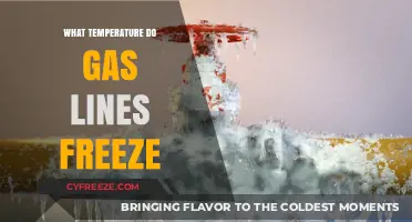 Preventing Gas Line Freezing: Understanding Critical Temperature Thresholds