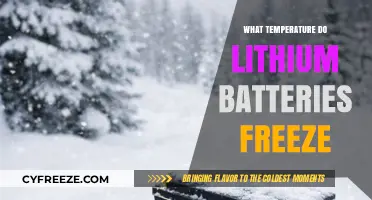 Lithium Battery Freezing Point: Understanding Cold Weather Performance Limits