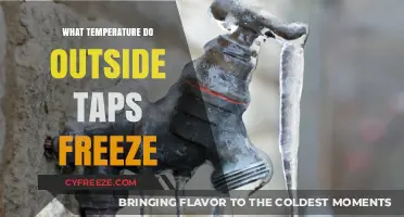 Preventing Frozen Outside Taps: Understanding the Critical Temperature Threshold