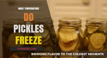 At What Temperature Do Pickles Freeze and Stay Crisp?