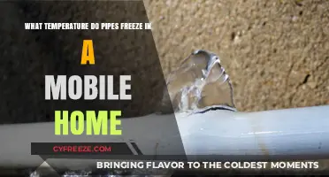 Preventing Frozen Pipes in Mobile Homes: Critical Temperature Guide
